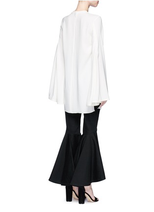 Back View - Click To Enlarge - ELLERY - 'Purify' flared sleeve ruched side top