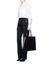 Figure View - Click To Enlarge - GIVENCHY - 'Stargate' medium faux saffiano leather tote