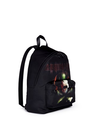 Detail View - Click To Enlarge - GIVENCHY - 'Ip' army skull print backpack