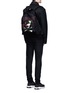 Figure View - Click To Enlarge - GIVENCHY - 'Ip' army skull print backpack