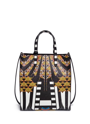 Detail View - Click To Enlarge - GIVENCHY - 'Stargate' small Egyptian print tote