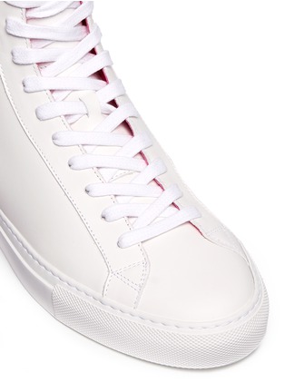 Detail View - Click To Enlarge - GIVENCHY - 'Urban Street Boxer' leather sneakers