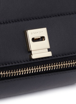 Detail View - Click To Enlarge - GIVENCHY - 'Pandora Box' mini colourblock snakeskin panel leather bag