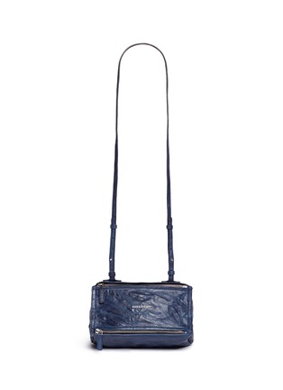 Main View - Click To Enlarge - GIVENCHY - 'Pandora' mini sheepskin leather bag