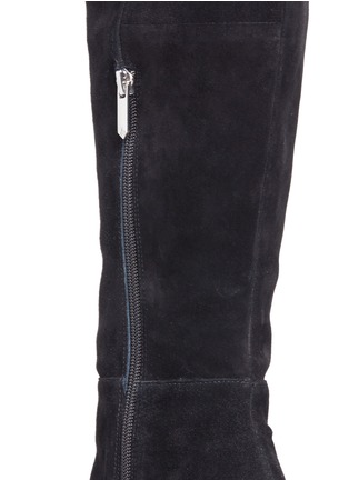 Detail View - Click To Enlarge - SAM EDELMAN - 'Bernadette' thigh high suede boots