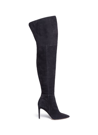 Main View - Click To Enlarge - SAM EDELMAN - 'Bernadette' thigh high suede boots