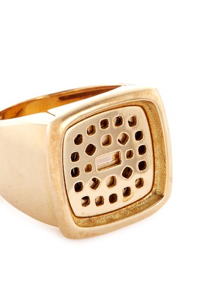 Detail View - Click To Enlarge - FRED - 'Pain de sucre' 18k yellow gold signet ring