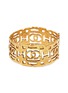 Main View - Click To Enlarge - VINTAGE CHANEL - Logo cutout hammered cuff