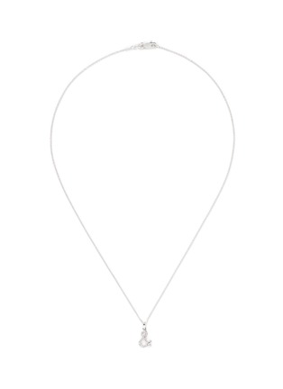 Main View - Click To Enlarge - KHAI KHAI - 'And &' diamond pendant necklace