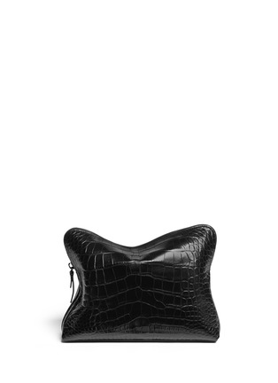 Main View - Click To Enlarge - 3.1 PHILLIP LIM - '31 Minute' alligator leather cosmetic pouch