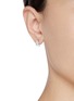 Figure View - Click To Enlarge - KHAI KHAI - 'Running Man' diamond earrings
