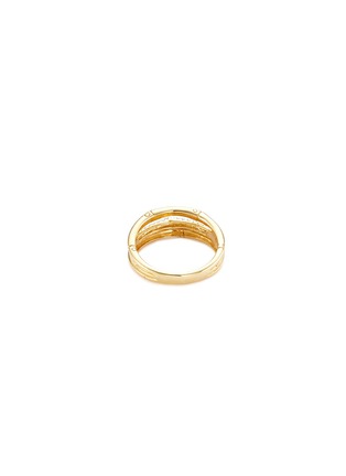 Figure View - Click To Enlarge - JOHN HARDY - Diamond 18k yellow gold ring