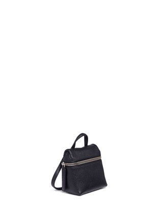 Detail View - Click To Enlarge - KARA - Micro leather crossbody satchel