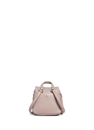Detail View - Click To Enlarge - KARA - Micro leather crossbody satchel
