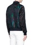 Back View - Click To Enlarge - PS PAUL SMITH - 'Cockatoo' jacquard bomber jacket