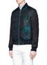 Front View - Click To Enlarge - PS PAUL SMITH - 'Cockatoo' jacquard bomber jacket