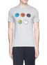 Main View - Click To Enlarge - PS PAUL SMITH - 'Watches' print organic cotton T-shirt