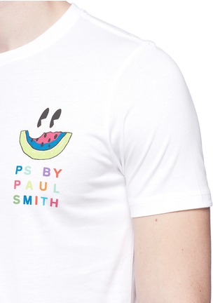 Detail View - Click To Enlarge - PS PAUL SMITH - Watermelon print organic cotton T-shirt