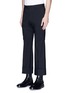 Front View - Click To Enlarge - 71465 - Roll cuff flare pants