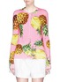 Main View - Click To Enlarge - - - Pineapple print silk cardigan
