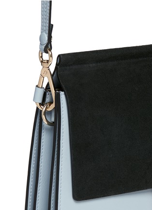  - CHLOÉ - 'Faye' medium suede flap leather crossbody bag