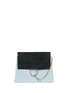 Main View - Click To Enlarge - CHLOÉ - 'Faye' medium suede flap leather crossbody bag