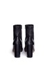 Back View - Click To Enlarge - VINCE - 'Calista' stretch leather ankle boots
