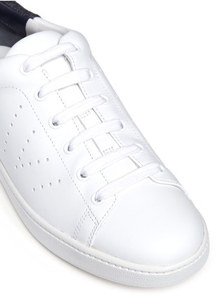 Detail View - Click To Enlarge - VINCE - 'Varin' colourblock leather sneakers