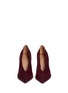 Front View - Click To Enlarge - VINCE - 'Portia' suede choked up pumps