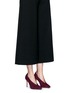 Figure View - Click To Enlarge - VINCE - 'Portia' suede choked up pumps