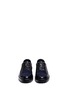 Front View - Click To Enlarge - WANT LES ESSENTIELS SHOES - 'Hopkins' calfhair vamp lugged leather sneakers