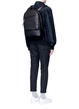 Figure View - Click To Enlarge - WANT LES ESSENTIELS - 'Kastrup' leather backpack