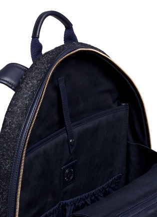  - WANT LES ESSENTIELS - 'Kastrup' mélange wool backpack