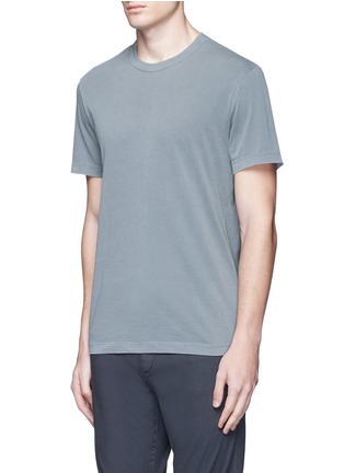 Front View - Click To Enlarge - JAMES PERSE - Crew neck cotton T-shirt