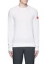 Main View - Click To Enlarge - JAMES PERSE - Graphic intarsia cashmere sweater