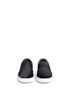 Front View - Click To Enlarge - LANVIN - Calf hair and suede skate slip-ons