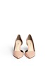 Front View - Click To Enlarge - 3.1 PHILLIP LIM - 'Martini' cutout side suede pumps