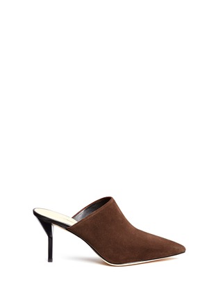 Main View - Click To Enlarge - 3.1 PHILLIP LIM - 'Martini' suede mules