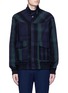 Main View - Click To Enlarge - SACAI - Check plaid flannel blouson jacket