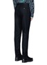 Back View - Click To Enlarge - SACAI - Slim fit ribbed cuff wool pants