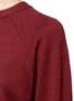 Detail View - Click To Enlarge - T BY ALEXANDER WANG - Raglan sleeve wool-cashmere sweater