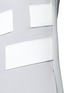 Detail View - Click To Enlarge - COMME MOI - Asymmetric stripe sleeveless crepe top