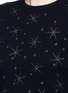 Detail View - Click To Enlarge - VALENTINO GARAVANI - Star embroidered virgin wool-cashmere sweater