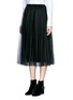Front View - Click To Enlarge - VALENTINO GARAVANI - Layered tulle skirt