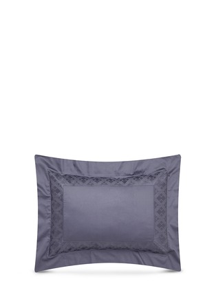 Main View - Click To Enlarge - FRETTE - Carved bordo standard sham