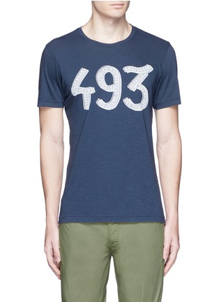 Main View - Click To Enlarge - DENHAM - '493' print cotton T-shirt