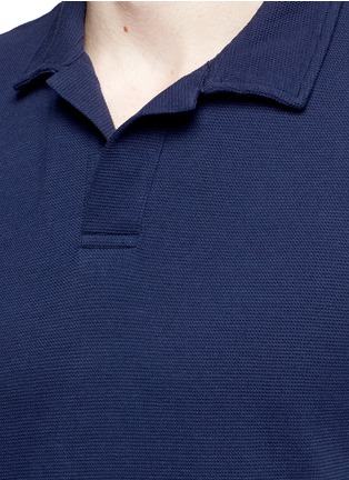 Detail View - Click To Enlarge - ORLEBAR BROWN - 'Massey Airtex' knit polo shirt