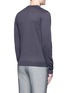 Back View - Click To Enlarge - ARMANI COLLEZIONI - V-neck wool sweater