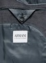  - ARMANI COLLEZIONI - Notched lapel velvet blazer