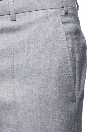 Detail View - Click To Enlarge - ARMANI COLLEZIONI - Tailored wool pants